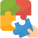 One person, multiple solutions icon