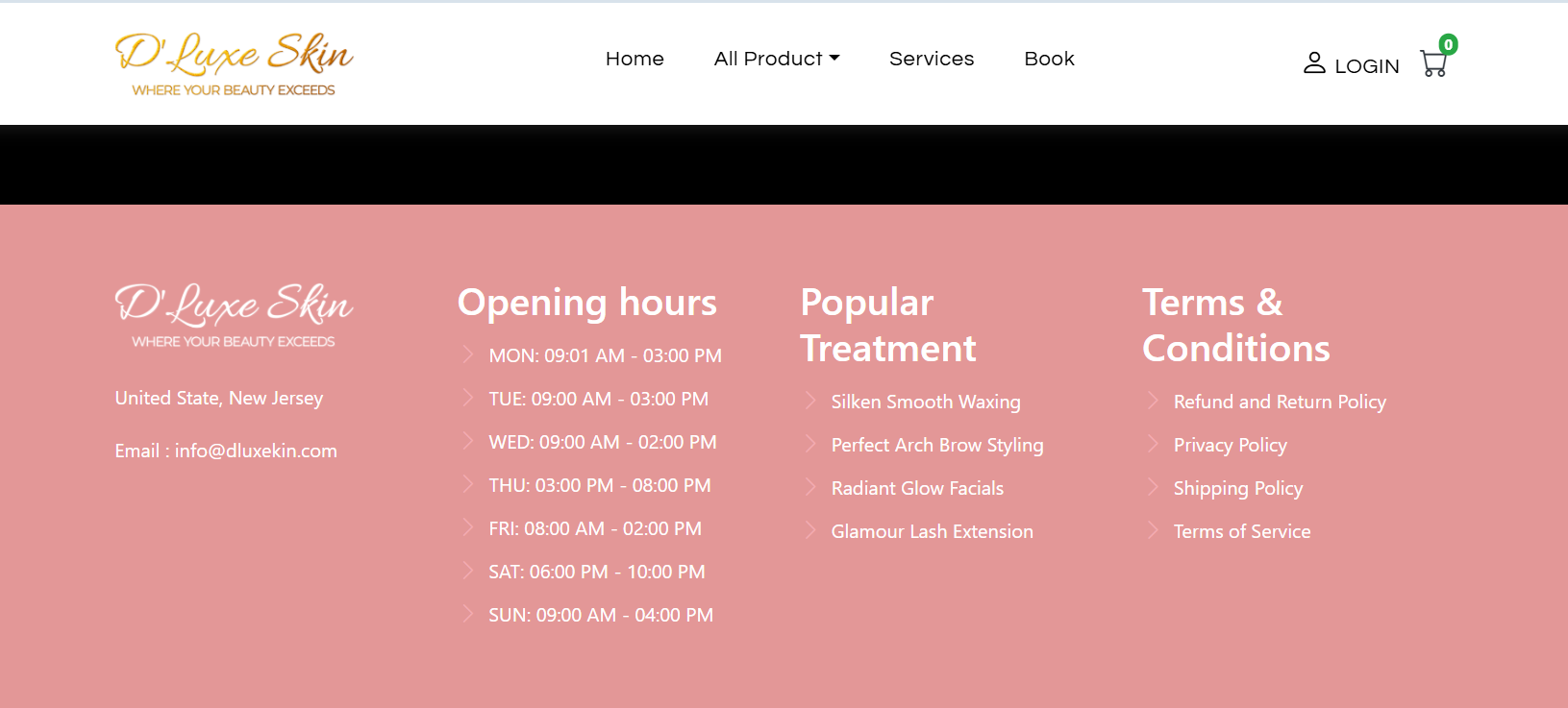 Dluxeskin Product Store